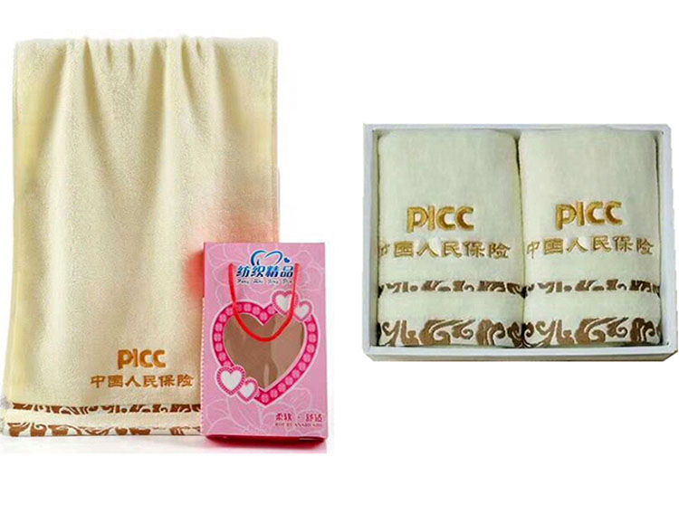 【中國人壽保險(xiǎn)】廣告毛巾定制案例